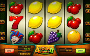 Slot Machine Four Fruits 2 Online Free