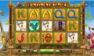 Continent Africa Free Online Slot