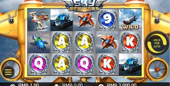 Slot Machine Sky Strikers Online Free