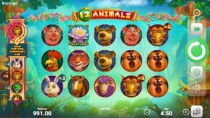 12 Animals Free Online Slot