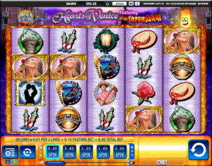 Free Hearts of Venice Slot Online