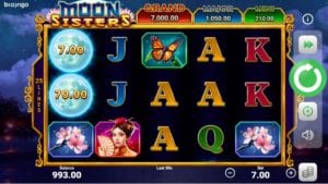 Slot Machine Moon Sisters Online Free