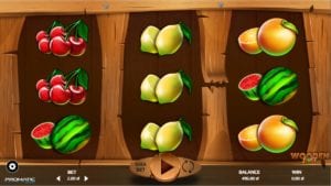 Slot Machine Wooden Fruits Online Free