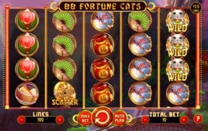 Free 88 Fortune Cats Slot Online