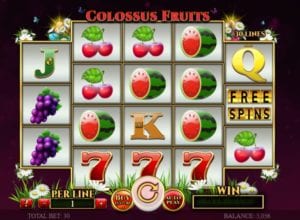 Slot Machine Colossus Fruits Easter Online Free