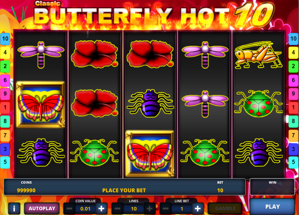 Butterfly Hot 10