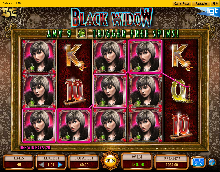 Black Widow PariPlay