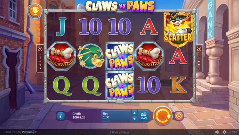 Claws vs Paws