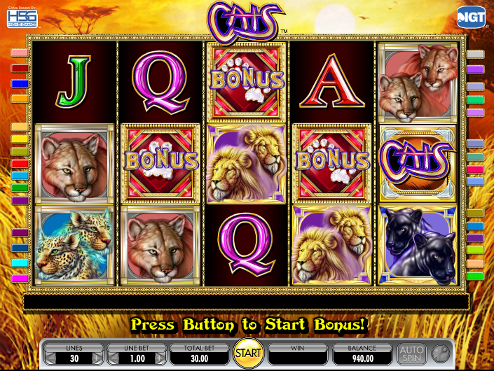 Free Cats Slot Game