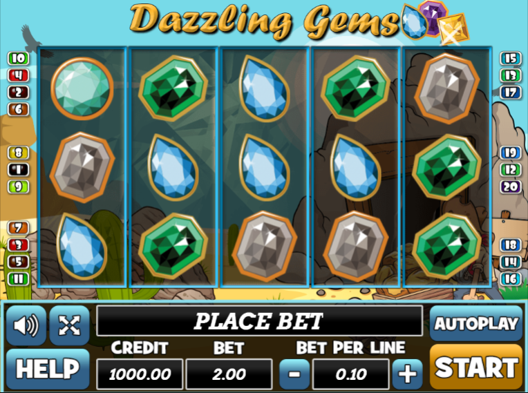 Dazzling Gems