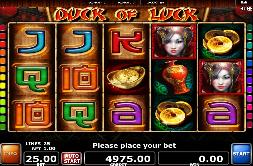 Duck of Luck Novomatic