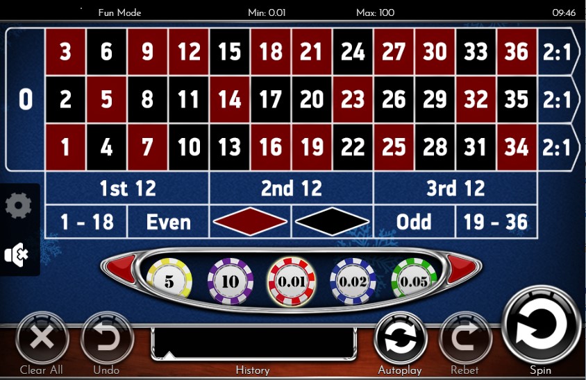 European Roulette Xmas