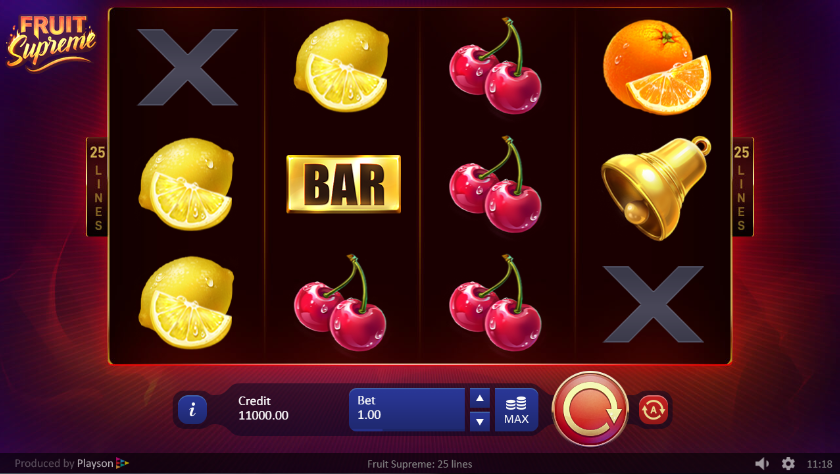 Fruit Supreme 25 Lines