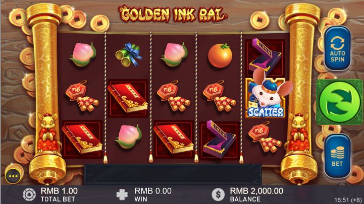 Golden Ink Rat
