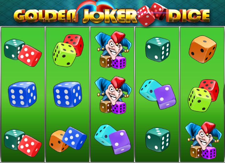 Golden Joker Dice