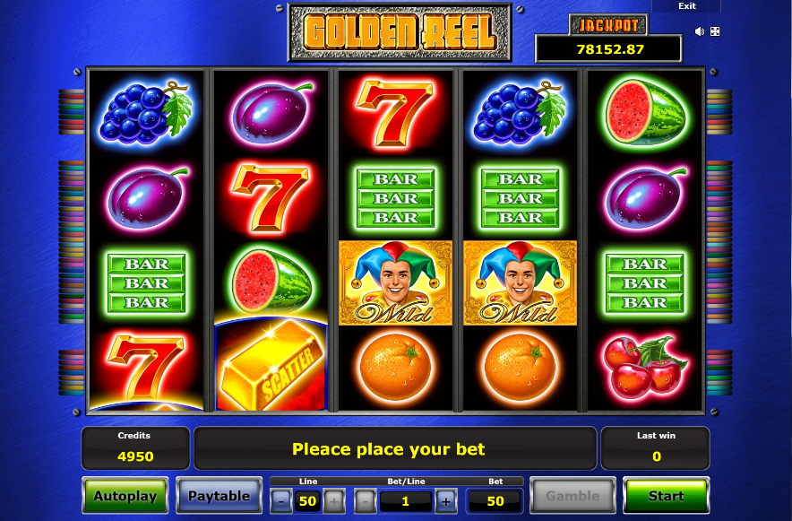 Golden Reel Novomatic