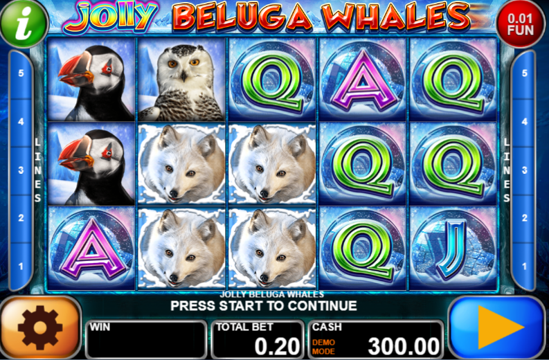 Jolly Beluga Whales