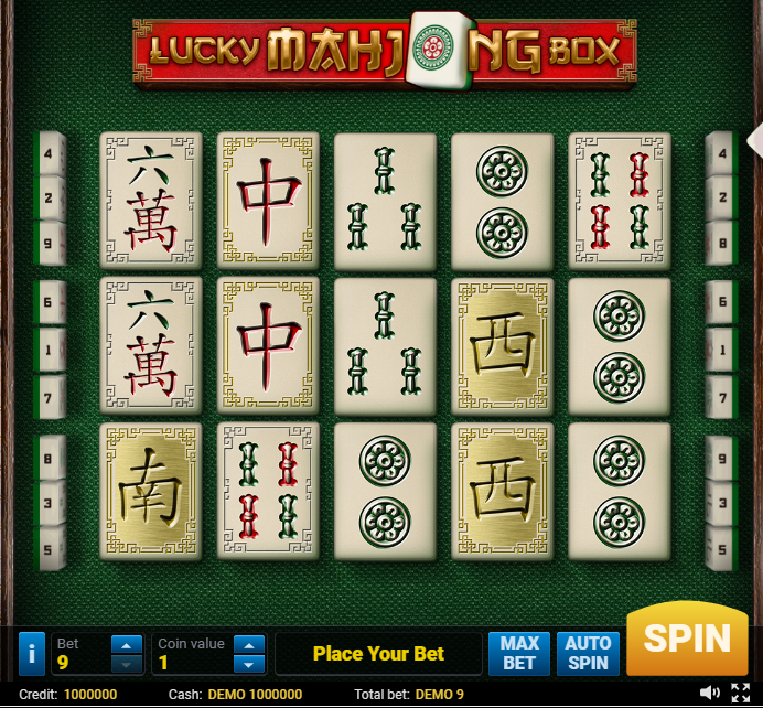 Lucky Mahjong Box