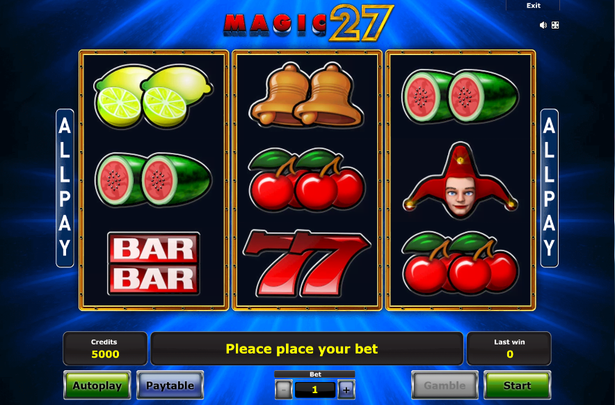Magic 27 Novomatic