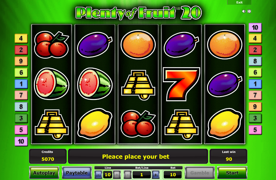 Plenty of Fruit 20