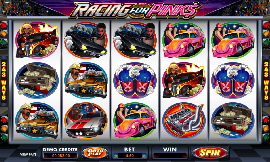 Racing For Pinks Microgaming