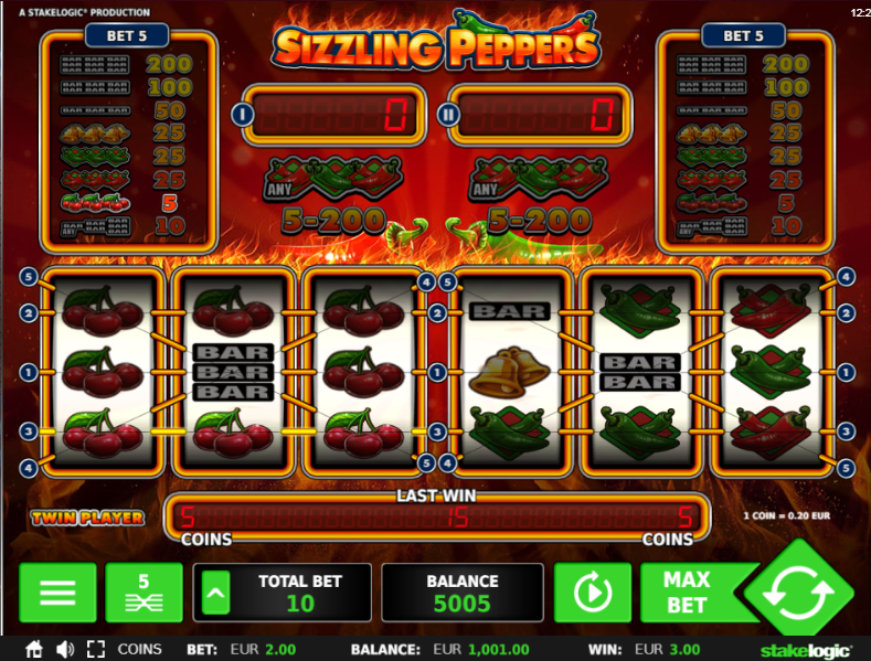 Sizzling Peppers