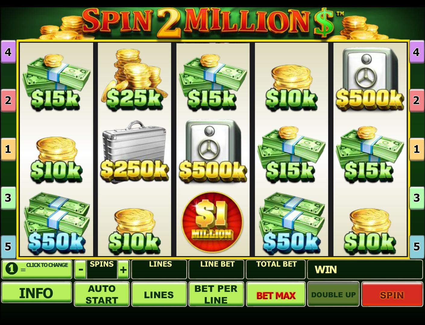 Spin 2 Million $