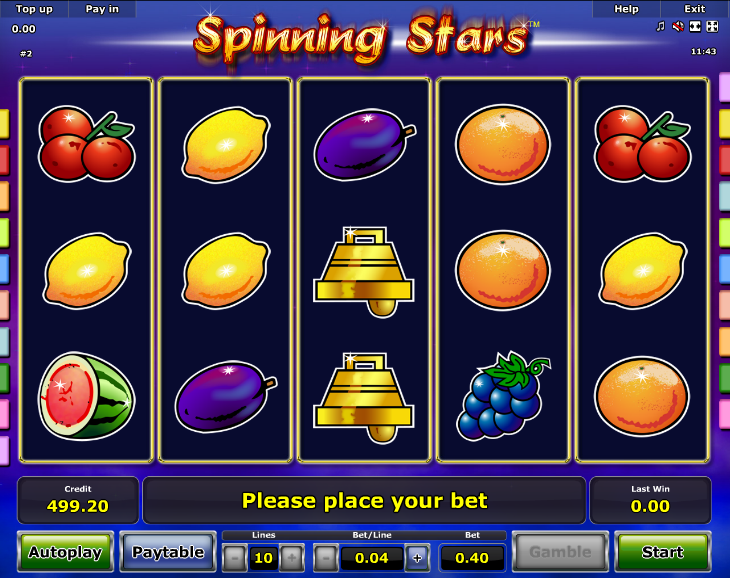 Spinning Stars