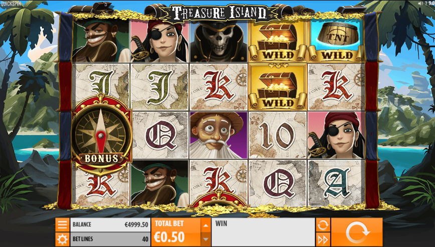 Treasure Island QuickSpin
