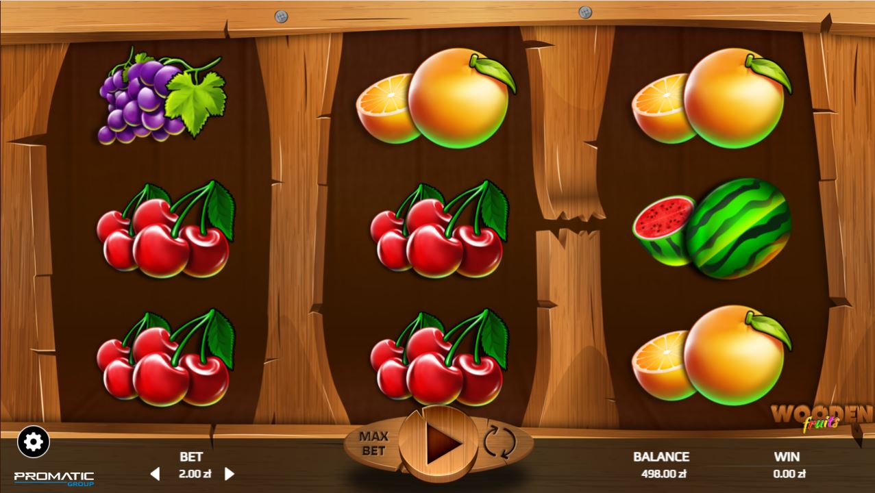 Wooden Fruits