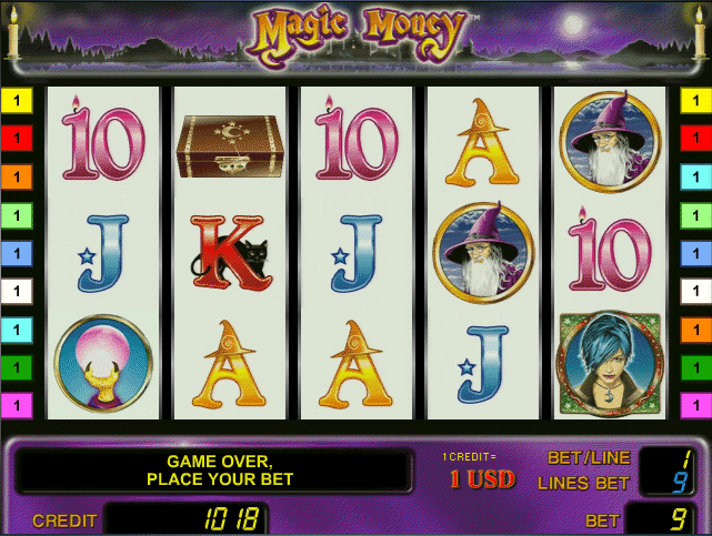 free magic money online slot