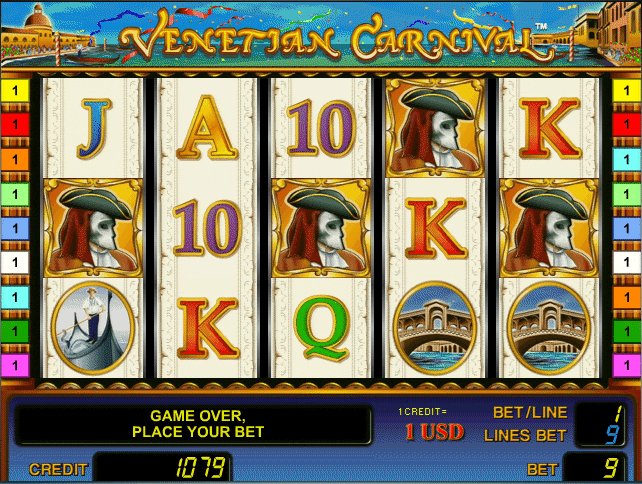 free slot venetian carnival online