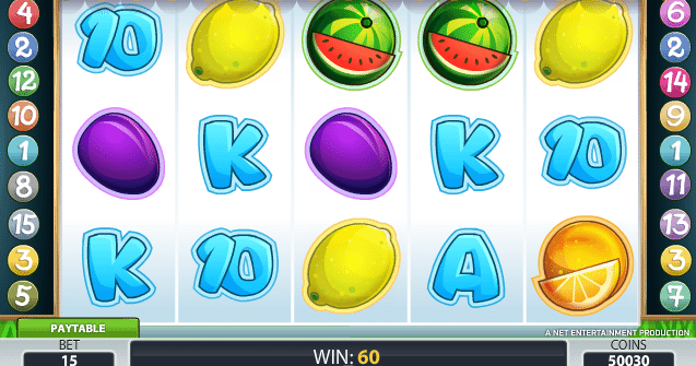free fruit shop slot