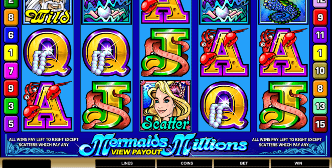 free online slot mermaids millions