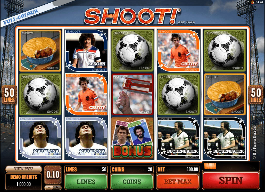shoot free slot machine