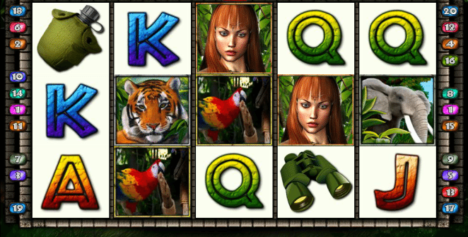 The Jungle II Free Slot Machine