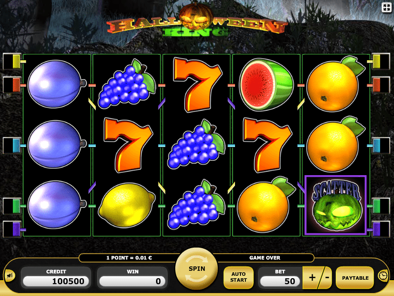 Halloween King Free Slot Online