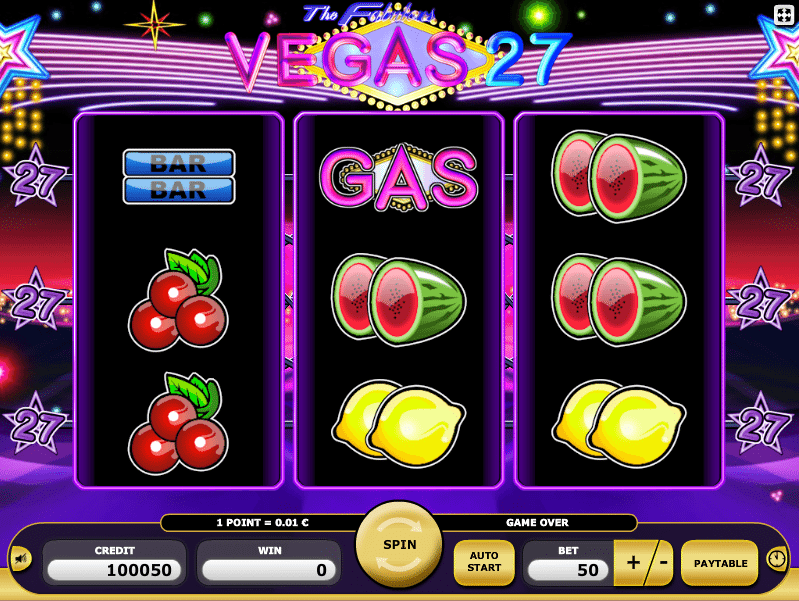 Vegas 27 Free Online Slot