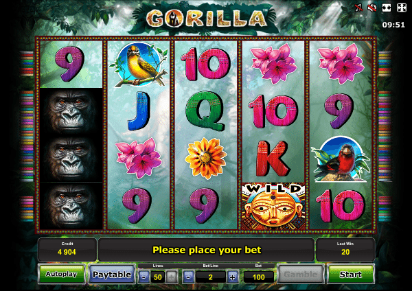 Free Slot Online Gorilla