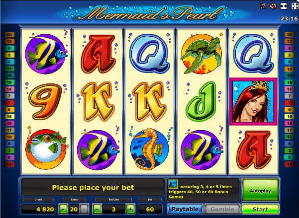 Mermaid´s Pearl Free Online Slot