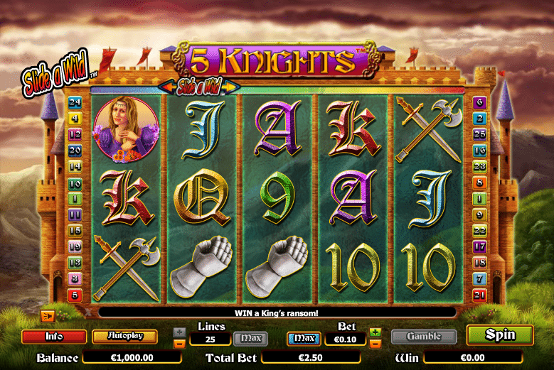 Free Online Slot 5 Knights
