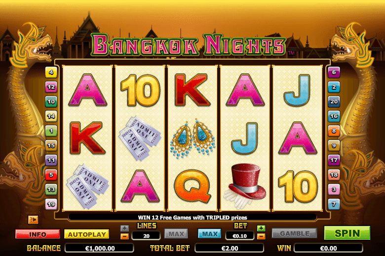 Bangkok Nights Free Online Slot