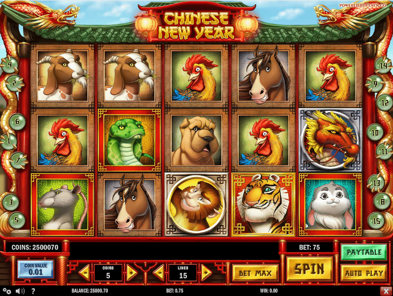 Online Slot Machine Chinese New Year