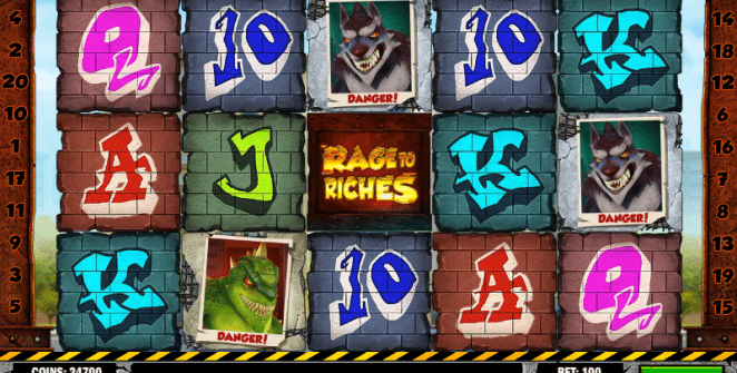 Online Slot Machine Rage of Riches