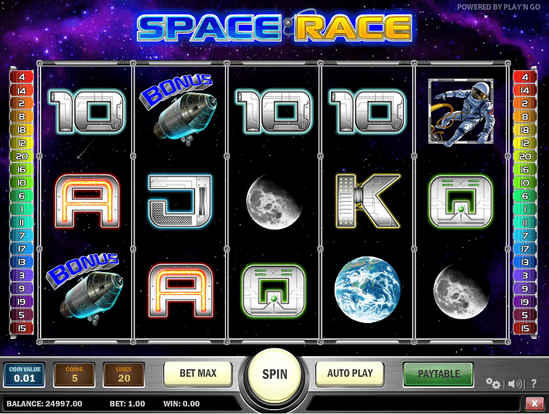 Space Race Free Online Slot