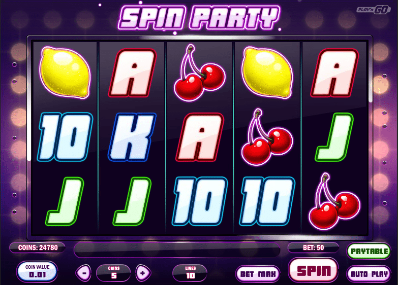 Free Spin Party Slot Machine Online