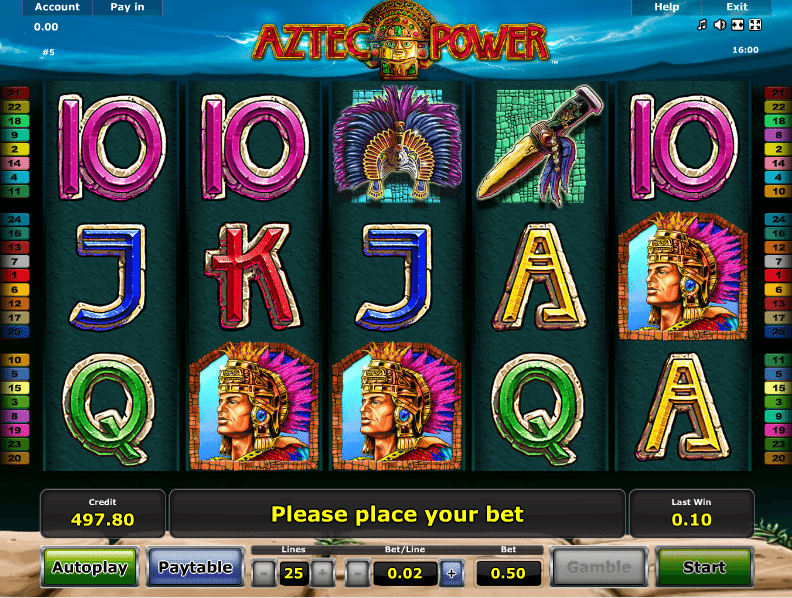 Free Slot Aztec Power Online