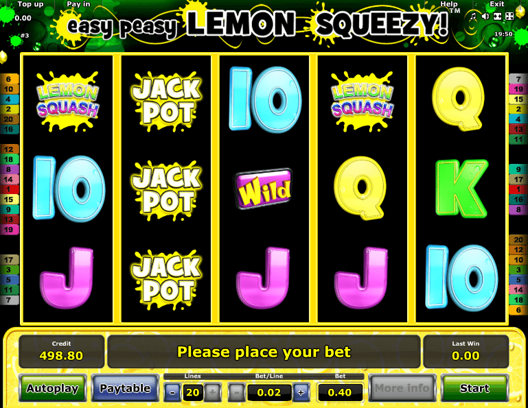 Free Slot Machine Easy Peasy Lemon Squeezy