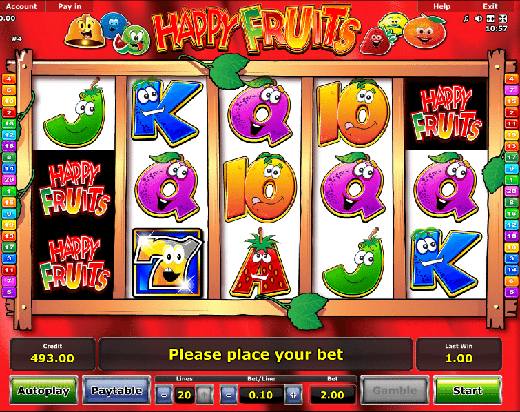 Free Slot Machine Happy Fruits