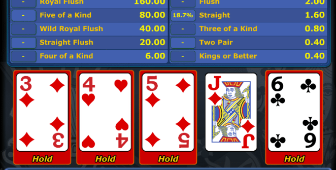 Joker Wild Free Online Videopoker